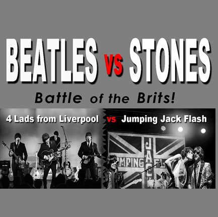 beatles vs Stones