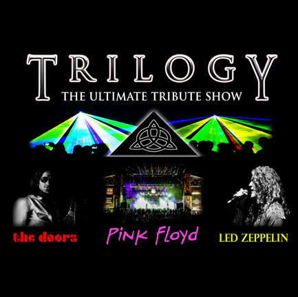 Trilogy tribute concert flyer