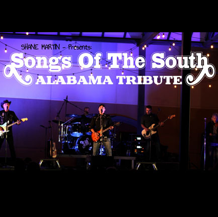 Alabama Tribute band flyer