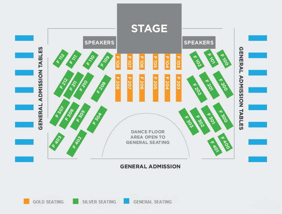 Concert diagram Medina Entertainment
