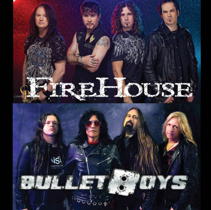 firehouse and bullet boys concert flyer