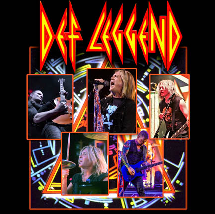 def legend def leppard tribute event flyer