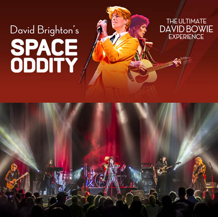 David Brighton's Space Oddity david bowie tribute flyer